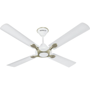 Havells Leganza 4 Blade Pearl White Decorative 48" 1200mm Ceiling Fan Havells Leganza 4 Blade Pearl White Decorative 48" 1200mm Ceiling Fan