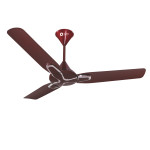 Orient Jazz 48" 1200mm Ceiling Fan Burgundy Silver