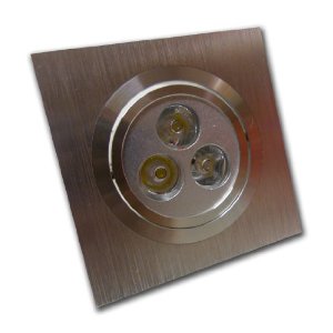LED Light Fitting 3 WattsSquare Downlight Spotlight LED Light Fitting 3 WattsSquare Downlight Spotlight