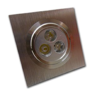 LED Light Fitting 3 WattsSquare Downlight Spotlight