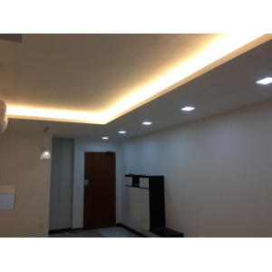 LED Strip Light 5050 - 30 LED Per metres Warm White Color 5 Metres with Adapter 