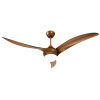 Metal Air Admiral 50" Wood Finish Luxury Desginer Ceiling Fan