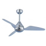 Metal Air Fenopy 42" Chrome Acrylic Designer Ceiling Fan