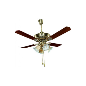 Crompton Oberon 48" Antique Brass Ceiling Fan