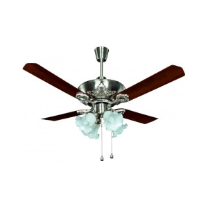 Crompton Oberon 48" Antique Steel Ceiling Fan