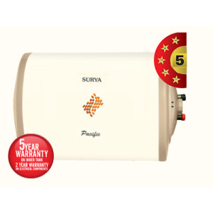 Surya Pacific 25 LItres Horizontal Storage Water Heater