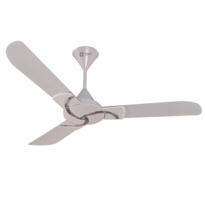 Orient Curl 48" Ceiling Fan Pearl White Marble