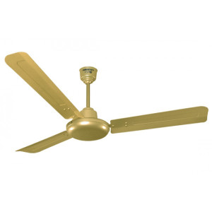 Orient Quasar Metallic 48" Decorative Ceiling Fan Gold Dust