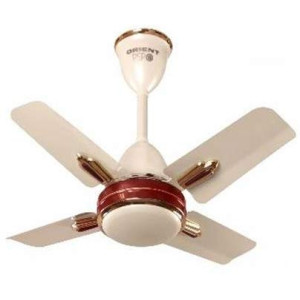 Orient Quasar Ornamental 24" 600mm Ceiling Fan Metallic Ivory and Cherry Orient Quasar Ornamental 24" 600mm Ceiling Fan Metallic Ivory and Cherry