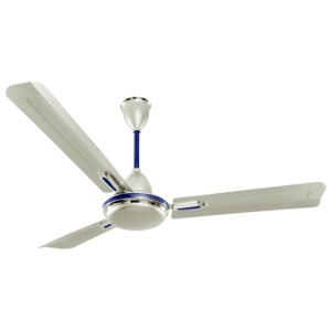 Orient Quasar Ornamental Antidust 48" 1200mm Silver Blue Ceiling Fan 