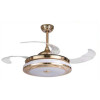Metal Air Oasis Gold 42" Antique Finish with LED Light Ceiling Fan Metal Air Oasis Gold 42" Antique Finish with LED Light Ceiling Fan