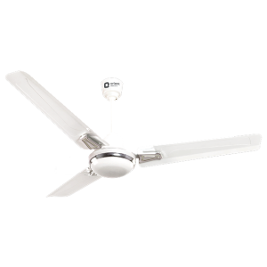 Orient Summer Crown 48 Watts Ceiling Fan 5 Star Rated Power Saver Pearl White