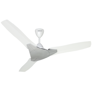 Havells Troika 48" 1200mm Pearl White Silver Ceiling Fan