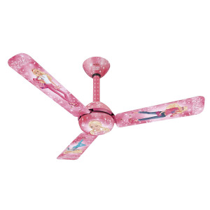 Usha Kids Everyday Barbie 1200mm 80-Watt Ceiling Fan Pink