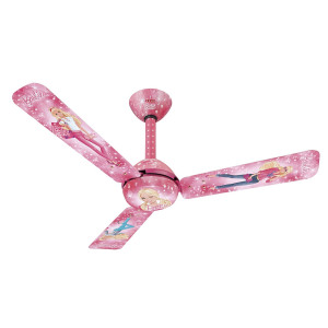 Usha Kids Everyday Barbie 1200mm 80-Watt Ceiling Fan Pink Usha Kids Everyday Barbie 1200mm 80-Watt Ceiling Fan Pink