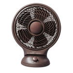V-Guard Personal Fan Lap Breeze 250 mm Sweep Size With Speed Control - Brown