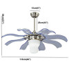 Metal Air Aspire 46" 1170 mm Ceiling Fan with Multicolor LED Light 