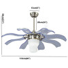 Metal Air Aspire 46" 1170mm Ceiling Fan with Multicolor LED Light Metal Air Aspire 46" 1170mm Ceiling Fan with Multicolor LED Light